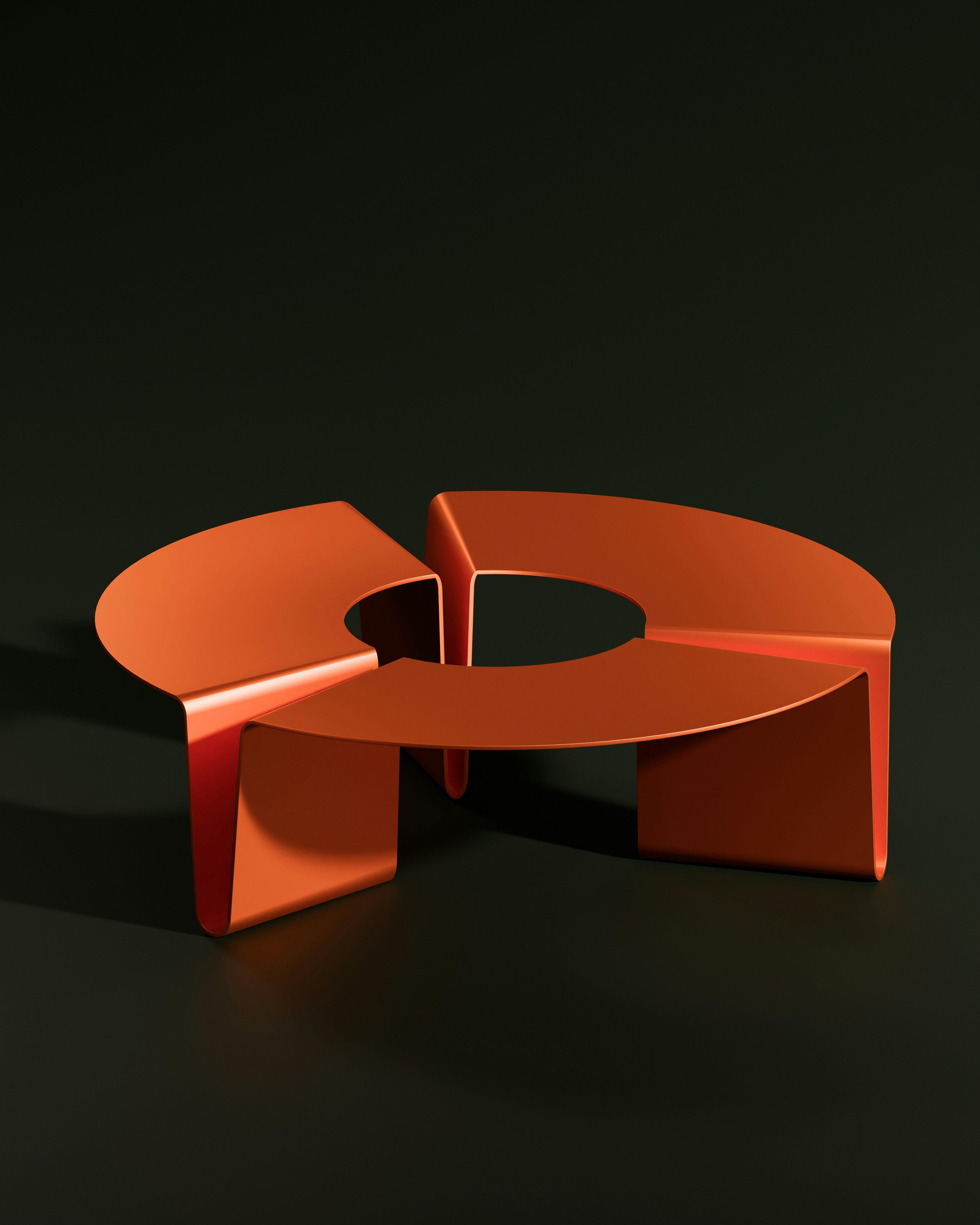 Unit modular furniture system installed in a Swiss architecture studio, as featured by Dezeen